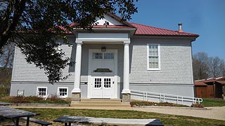 [photo, Administration, Library & Archives Building, Calvert Marine Museum,  Solomons Island Road, Solomons, Maryland]