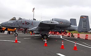 [photo, A-10 Thunderbolt II (Warthog), Maryland Air National Guard, Martin State Airport, 701 Wilson Point Road, Baltimore, Maryland]