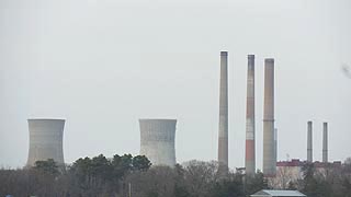[photo, Calvert Cliffs Nuclear Power Plant, Lusby, Maryland]