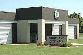 [photo, City Hall, 401 East Main St., Fruitland, Maryland]